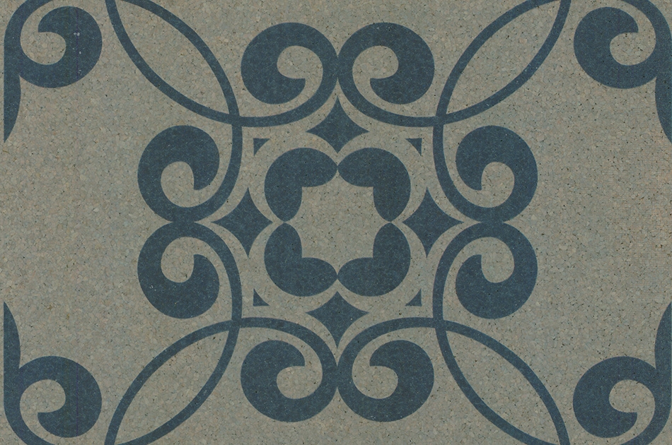 101 023 21 Пробковая настенная плитка Mosaic Blue GRANORTE StoryWall