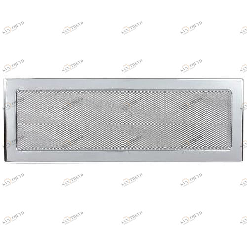 Вентиляционная решетка Kratki 17х49 (никель) 4155