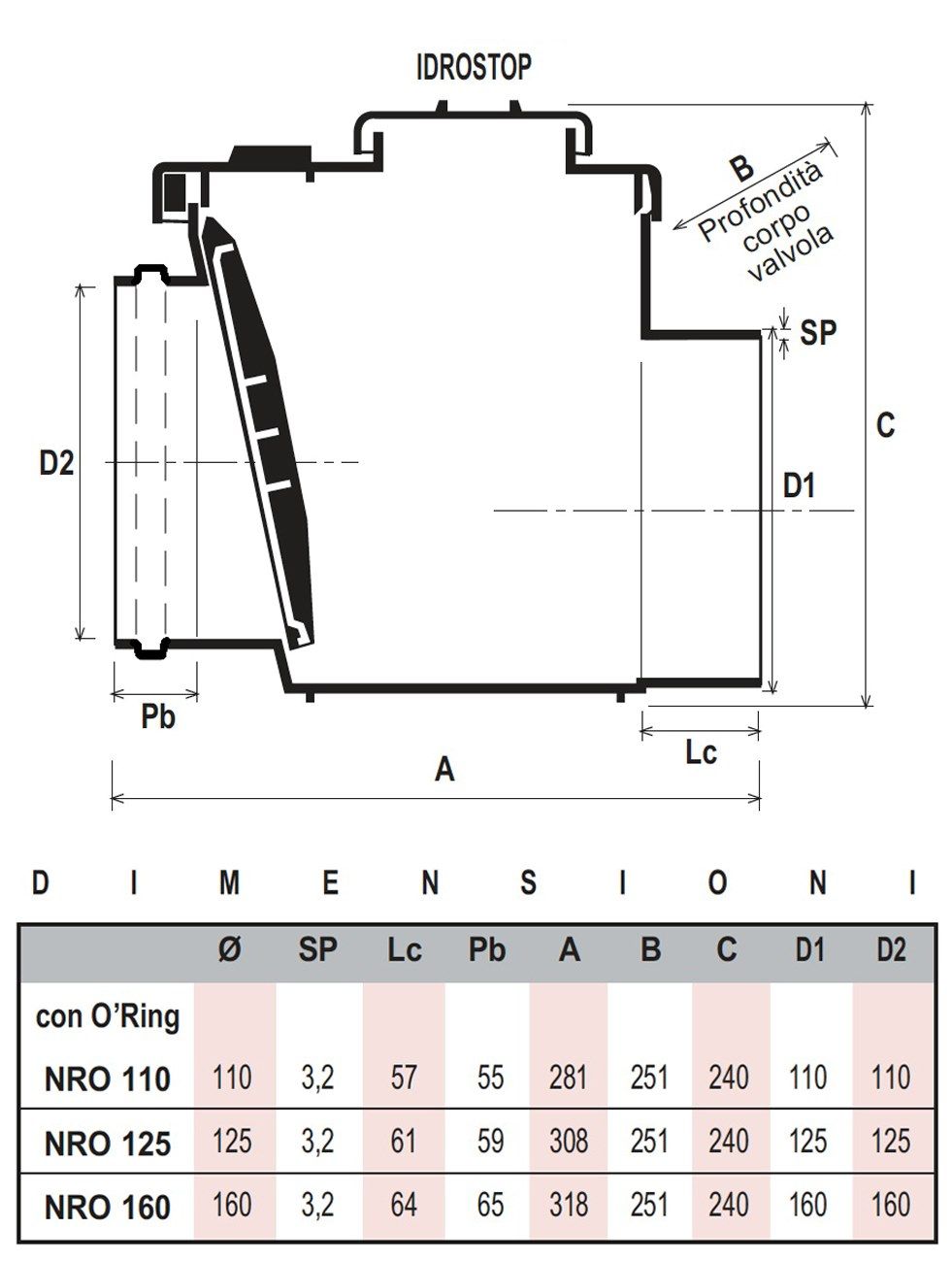 Обратный клапан с уплотнительным кольцом First Corporation First Plast ARCH-00080655 - Вид №2