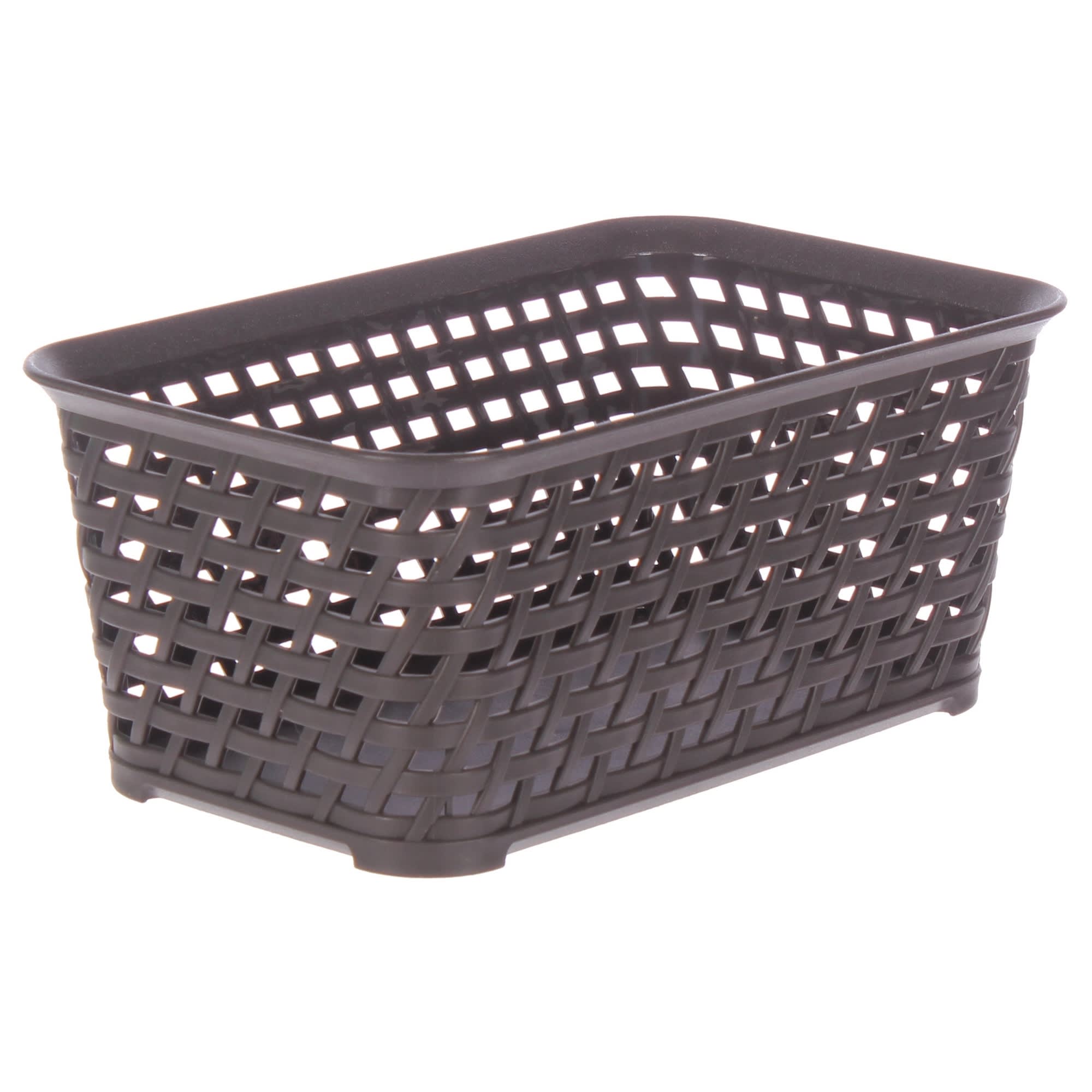 81979771 Корзина для хранения «», 2.2 л, 24х15х10 см, цвет коричневый Ротанг Santreyd 