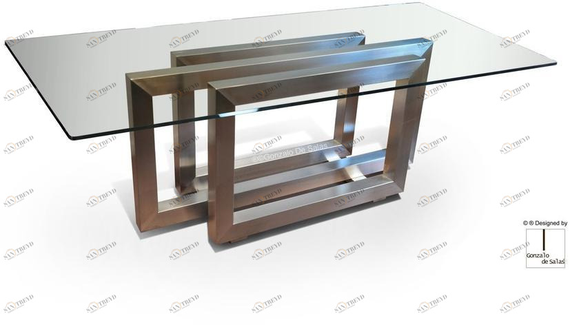 Gonzalo De Salas Прямоугольный обеденный стол sun-id-1349576