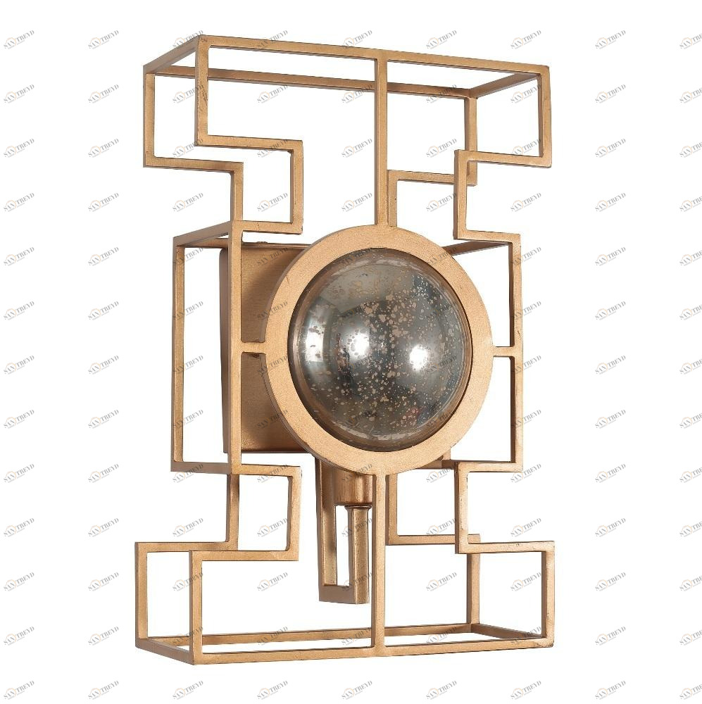 Настенный светильник Crystal Lux Cuento AP1 Gold CRYSTAL LUX ОРИГИНАЛЬНЫЕ 103722 Золото 