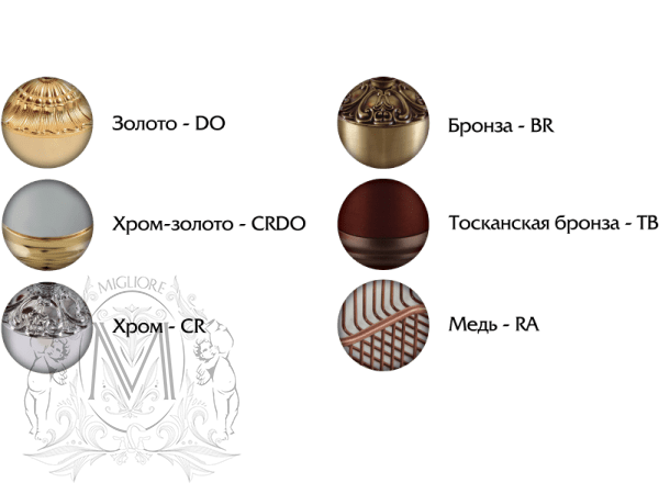 Полка с галереей MIGLIORE Cleopatra ML.CLE-60.740.CR хром  - Вид №1