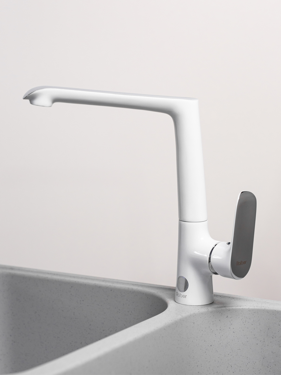 Смеситель для кухни Raiber Iceberg R3505 однорычажный R3505 Santreyd  - Вид №3