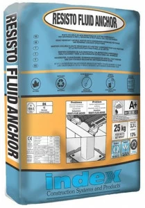 INDEX Строительный раствор для заливки бетона, затирки и анкеров Resisto