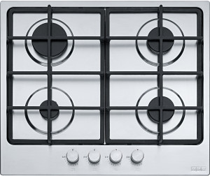 106.0554.390 Better, серия smart, газовая варочная поверхность fhsm 604 4g xs c, 590 х 510 х 40, нержавеющая сталь Franke