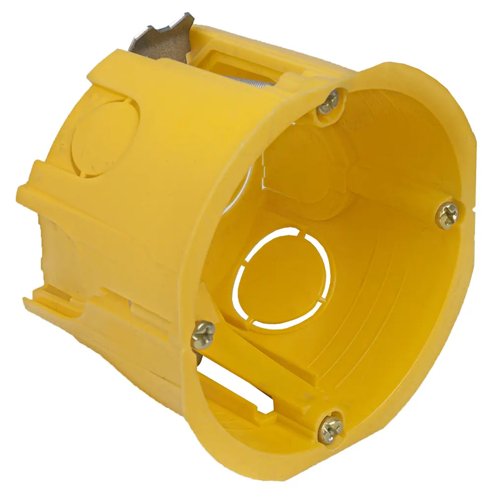 Подрозетник Systeme Electric под гипсокартон 68x45 мм цвет желтый IMT351501 13353411 STLM-2104993  - Вид №1