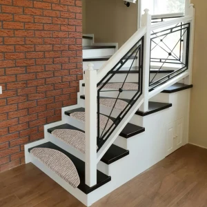 Коврик для ступеней Рэйн полипропилен 25x65 см цвет бежевый