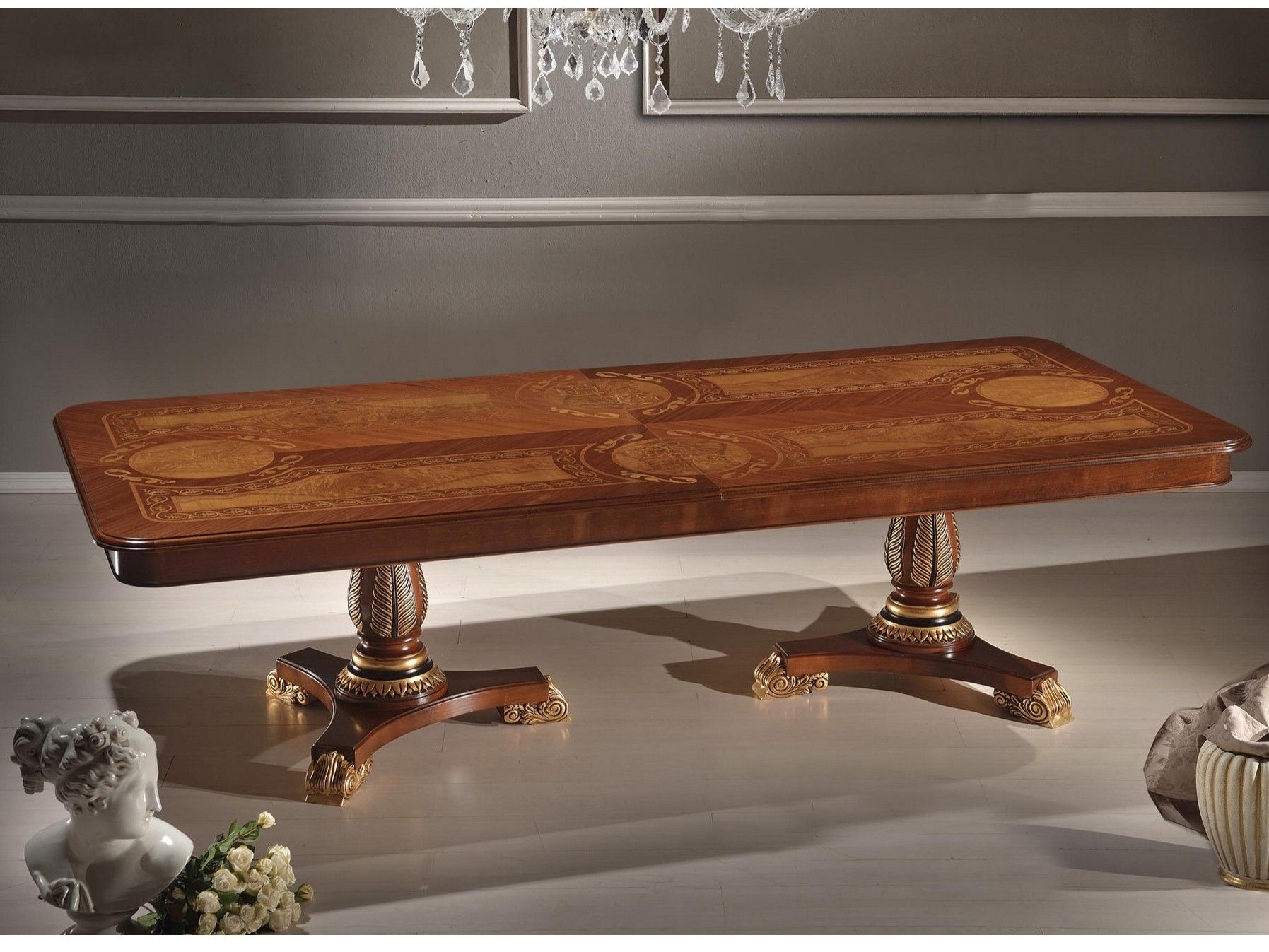 Прямоугольный стол из массива дерева GUERRA VANNI CLASSICO 1207 ARCH-00113458