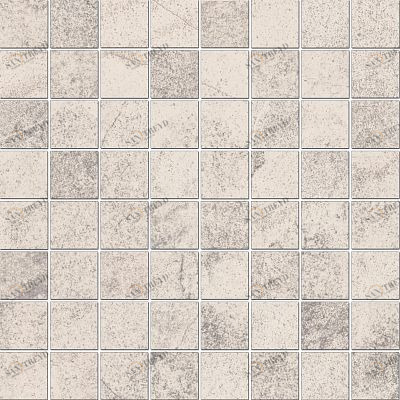 Вставка Willow Sky мозаика светло-серый 29x29 MEI OWILFTF522