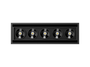 Алюминиевый встраиваемый поворотный многолучевой прожектор