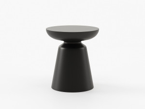 Круглый деревянный журнальный столик