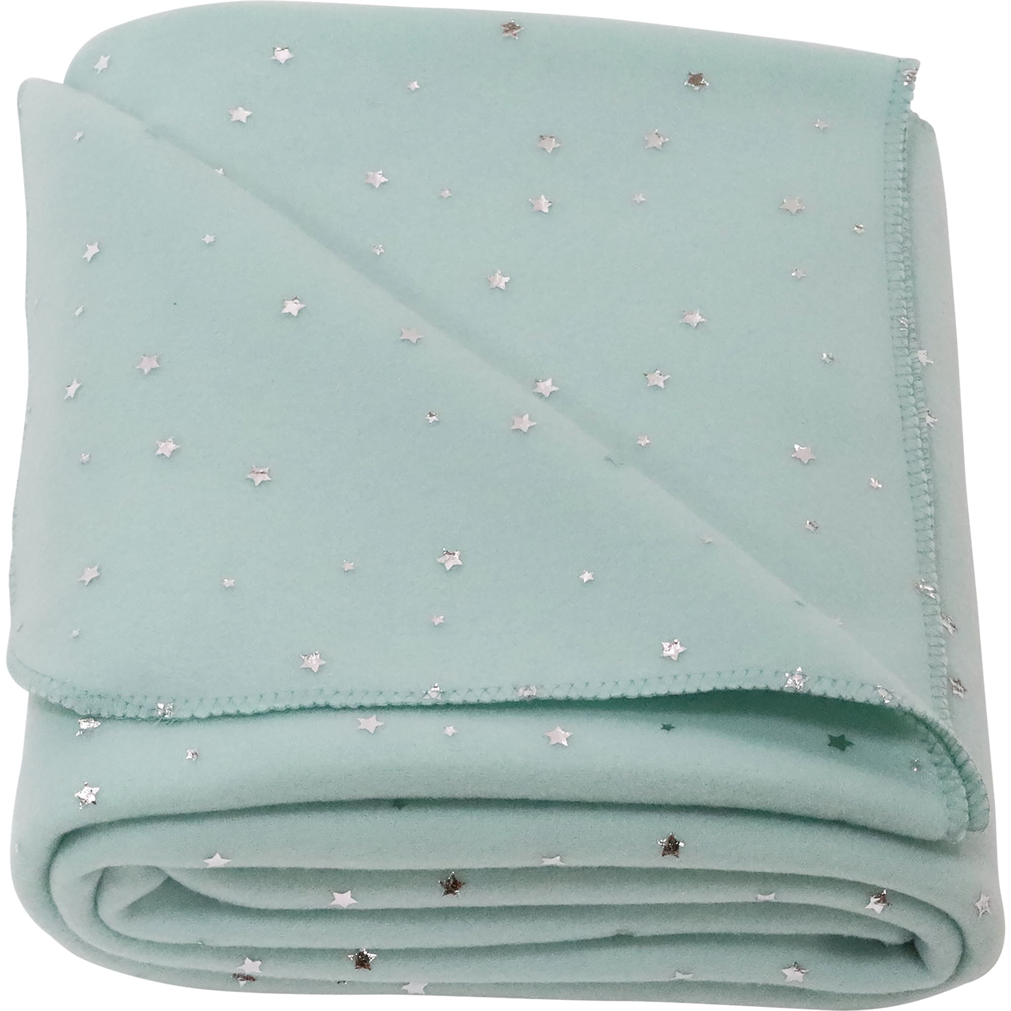 84330545 Плед «» 130x170 см флис цвет синий Звездочки Santreyd  - Вид №2