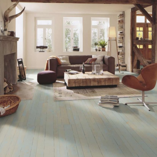 Паркетная доска Meister PС 400 Style Фьордово-синий 8268 Дуб Рустик с брашью (Текстурированная) 2400х255 мм 2300200061 - Вид №8