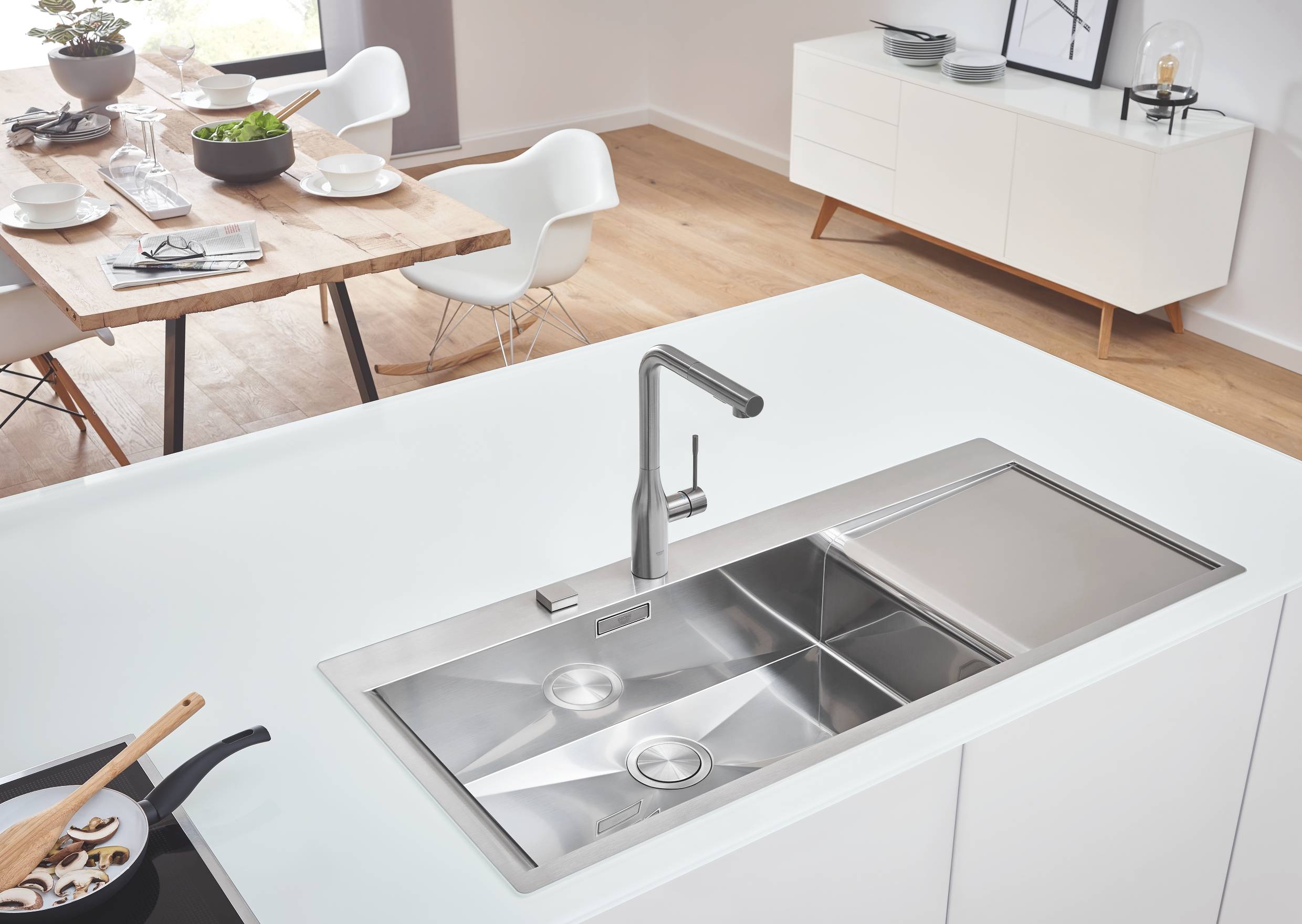 31581SD0 Мойка кухонная овальная Grohe Spare Parts - Вид №16