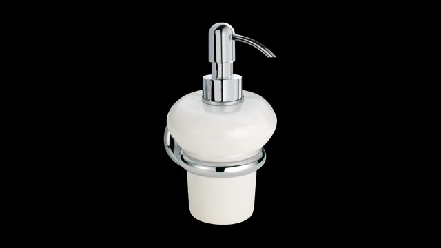 SH128 Дозатор для жидкого мыла, настенный, керамический 0,3 л bagno&associati SHIRE Bagno & Associati