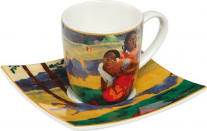 10651620 Goebel Чашка с блюдцем "Когда замуж?" Фарфор