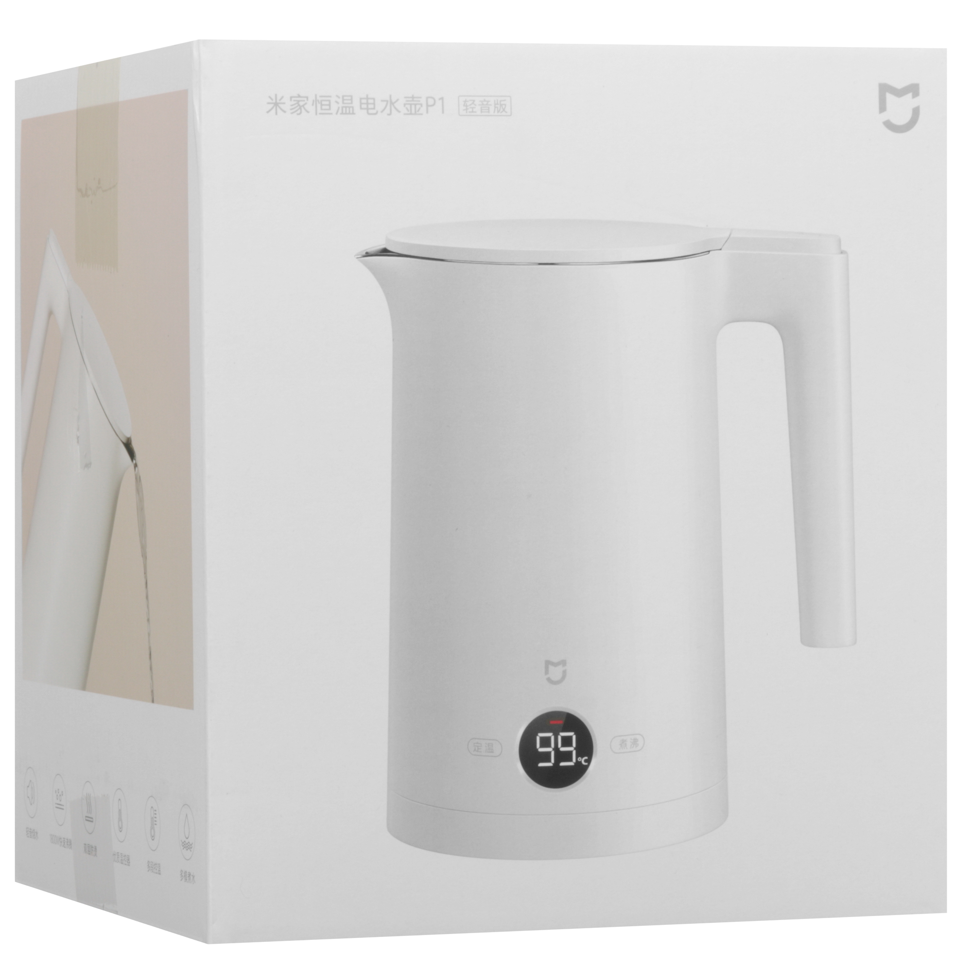 5465571 Электрочайник MIJIA Kettle P1 белый STDN-0104480 - Вид №6