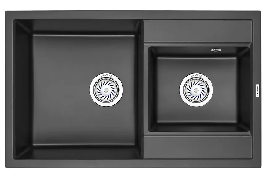 8201, ТУРМАЛИН, кухонная мойка, кварц GRANULA 8201-ST267 - Вид №1