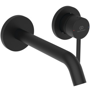 Настенный смеситель для раковины с 2 отверстиями