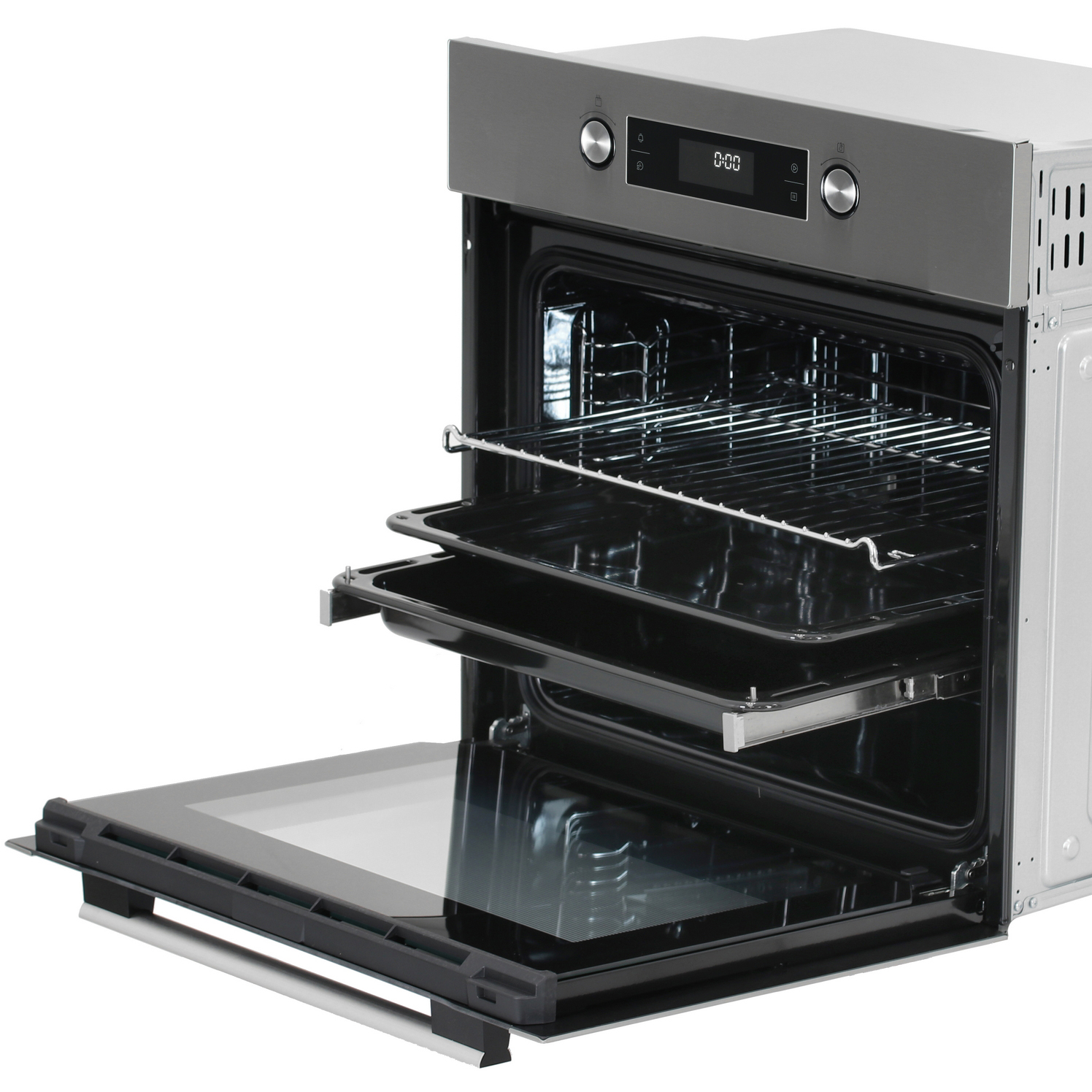 9103209 Электрический духовой шкаф DEXP 1MD-SS серебристый STDN-0053260 - Вид №6