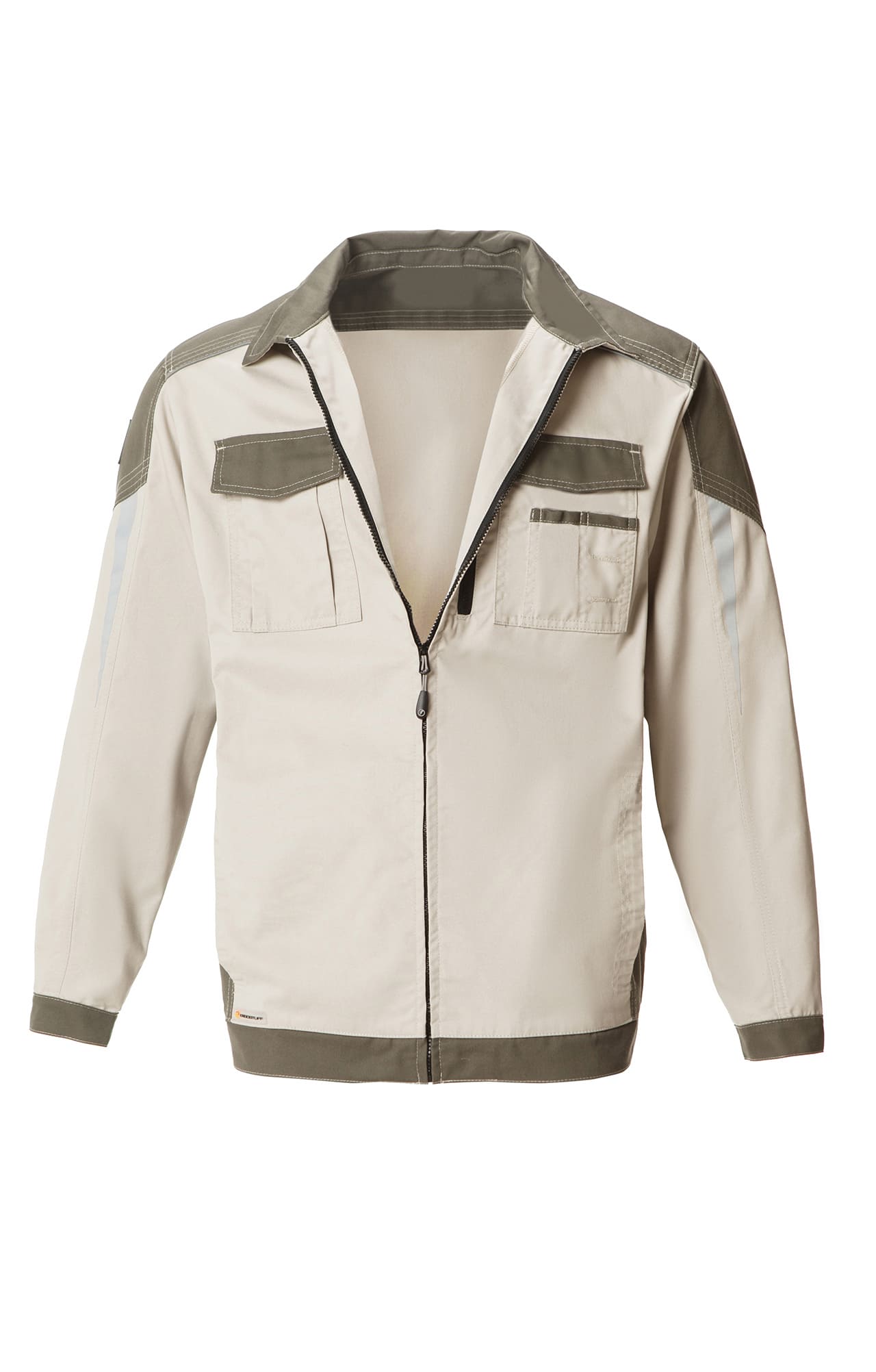 4956819 Костюм  NEW 2 серый песок с серым хаки STATUS  Летняя спецодежда  размер 60-62/182-188  - Вид №3