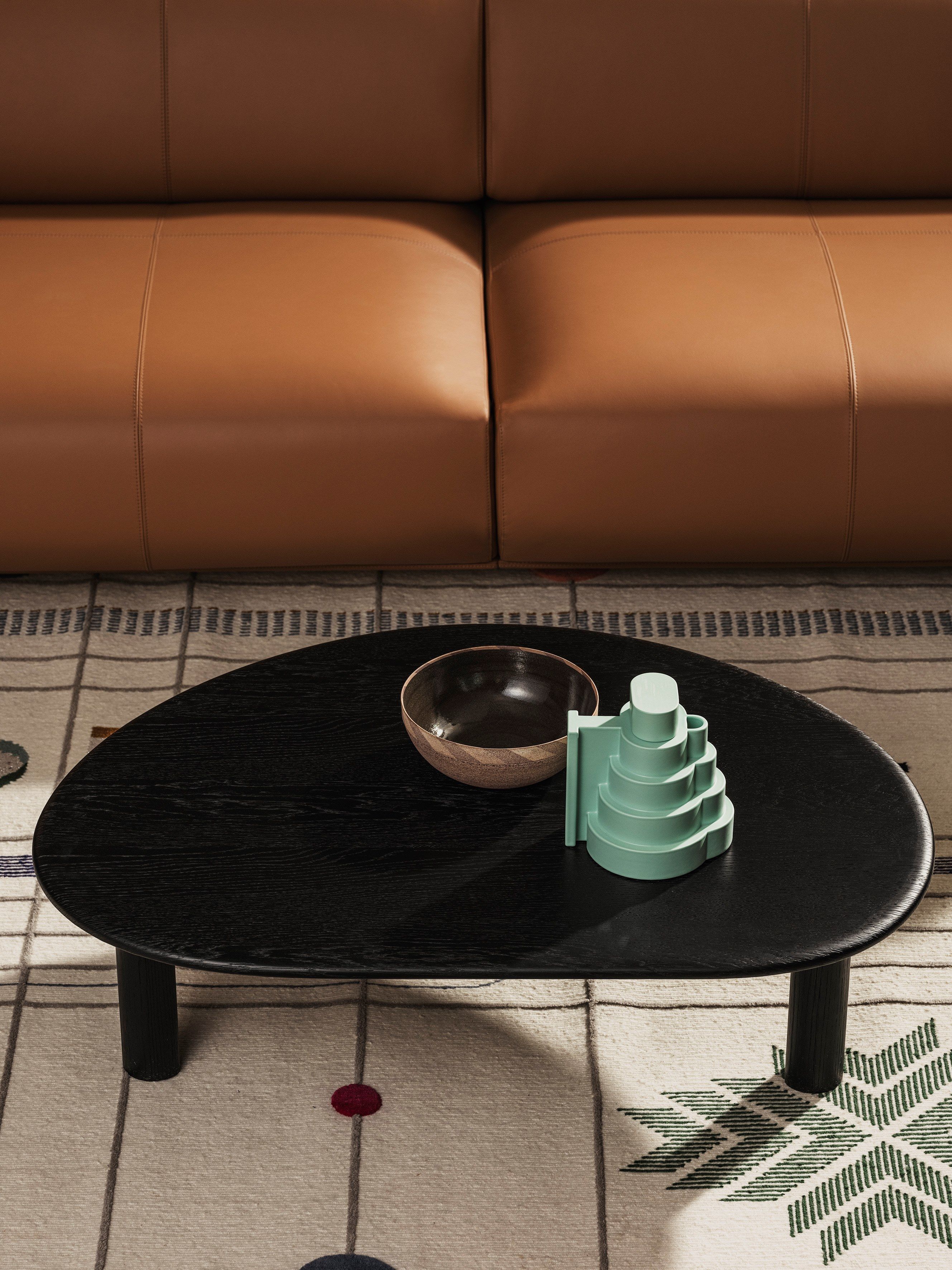 Низкий овальный журнальный столик из МДФ Arper Ghia ARCH-00049168 - Вид №7