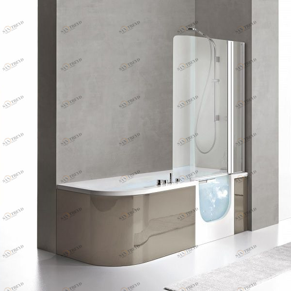 Ванна с душевой кабиной FOR ALL BOX 180 см 3FLA1D5W Gruppo Geromin