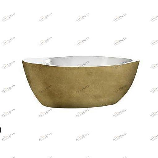 Ванна акриловая отдельностоящая Treasure Gold Lagard VERSA lgd-vsa-tg