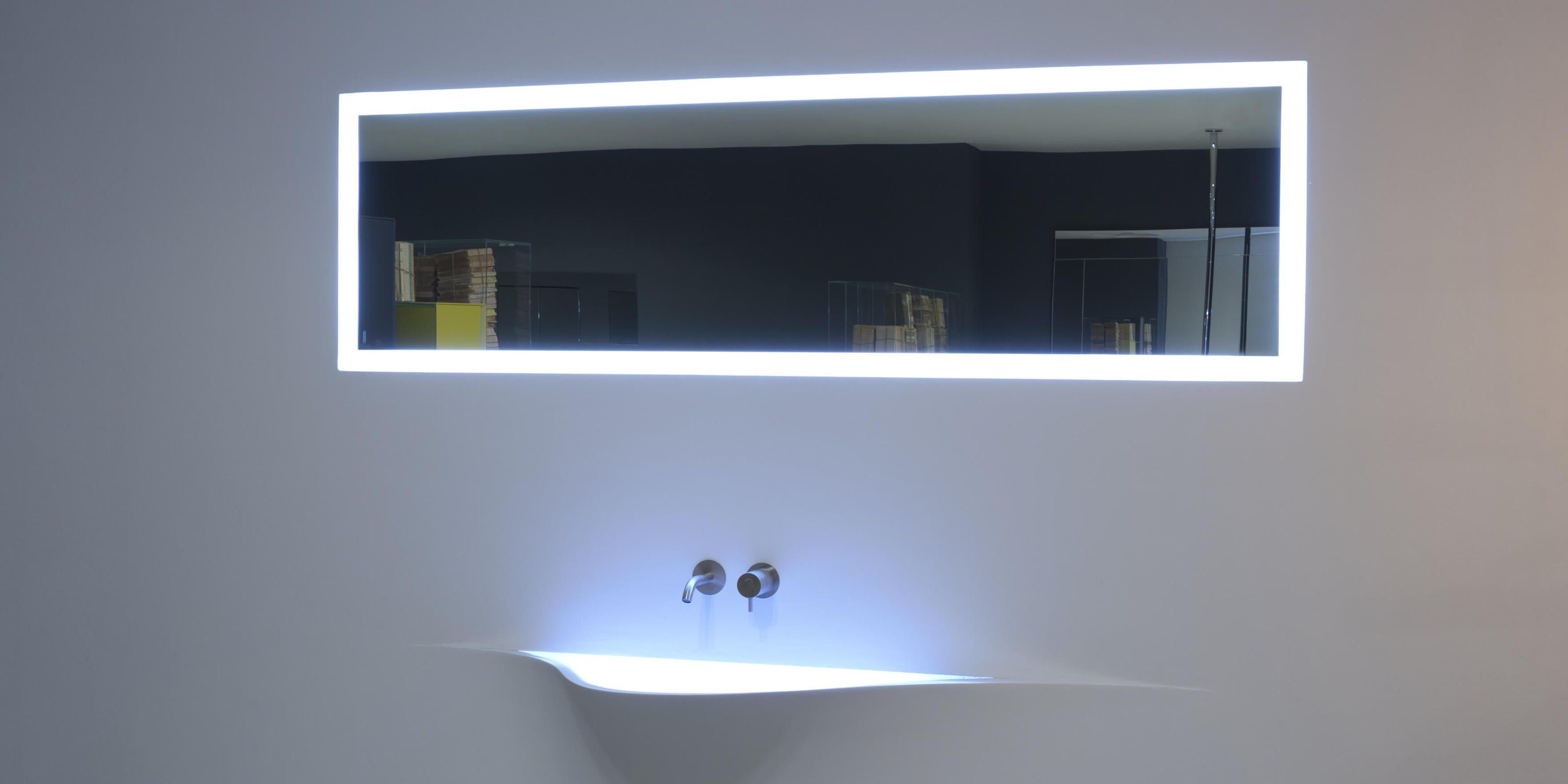 Прямоугольное зеркало со встроенным освещением Antoniolupi PERIPLO ARCH-00079342 - Вид №4