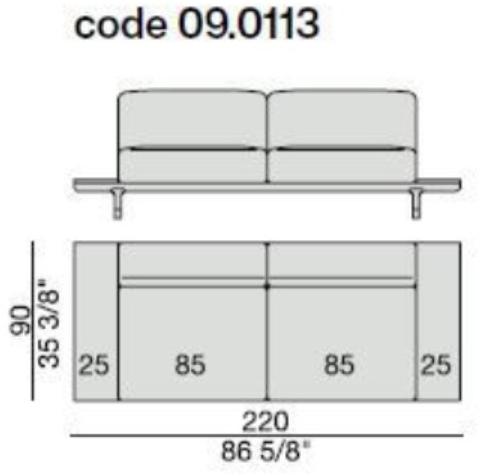 Porada Модульный тканевый диван с вещевым ящиком Eighteen sun-id-1365862 - Вид №15