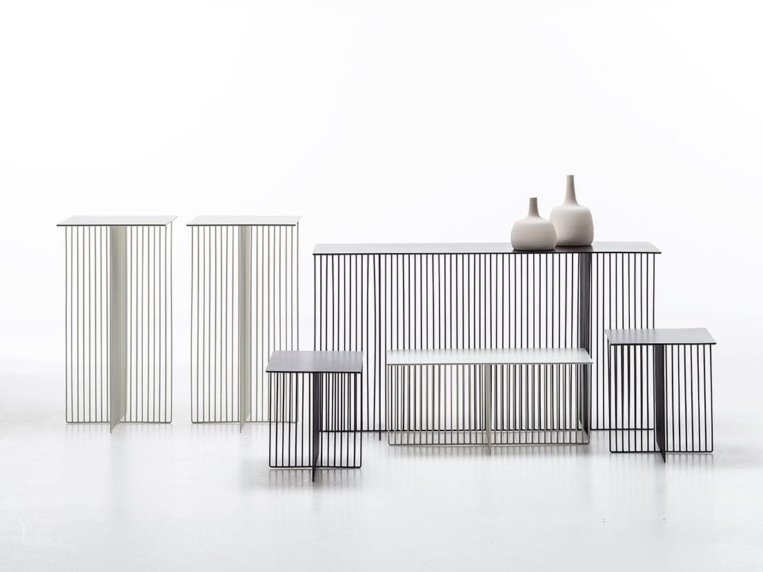 Стальной квадратный садовый стол La Cividina Accursio Outdoor ARCH-00000293 - Вид №1