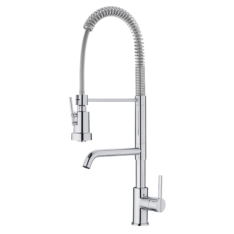 990400 BASIC/PREMIUM Полу-профессиональный двойной носик Eternal раковина смеситель Хром GRB MIXERS 