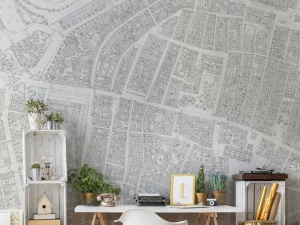 Tecnografica Обои из стекловолокна с цифровой печатью и картами Collezioni d'arte 65435