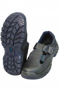 69982 Полуботинки "Союз" с перфорацией с металлическим подноском (натуральная кожа)  Спецобувь с металлическим и композитным подноском  размер 42