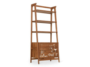 Книжный шкаф из тикового дерева