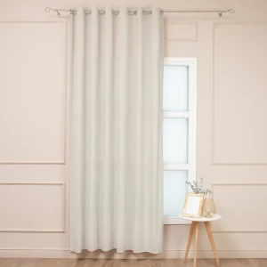 AMORE MIO Штора на люверсах шампань 200x280 см для спальни 89433203