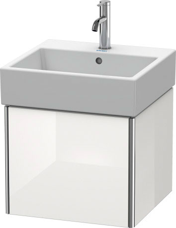 XS409200707 XSquare Тумбочка подвесная Бетонно-серый матовый декор Duravit - Вид №2