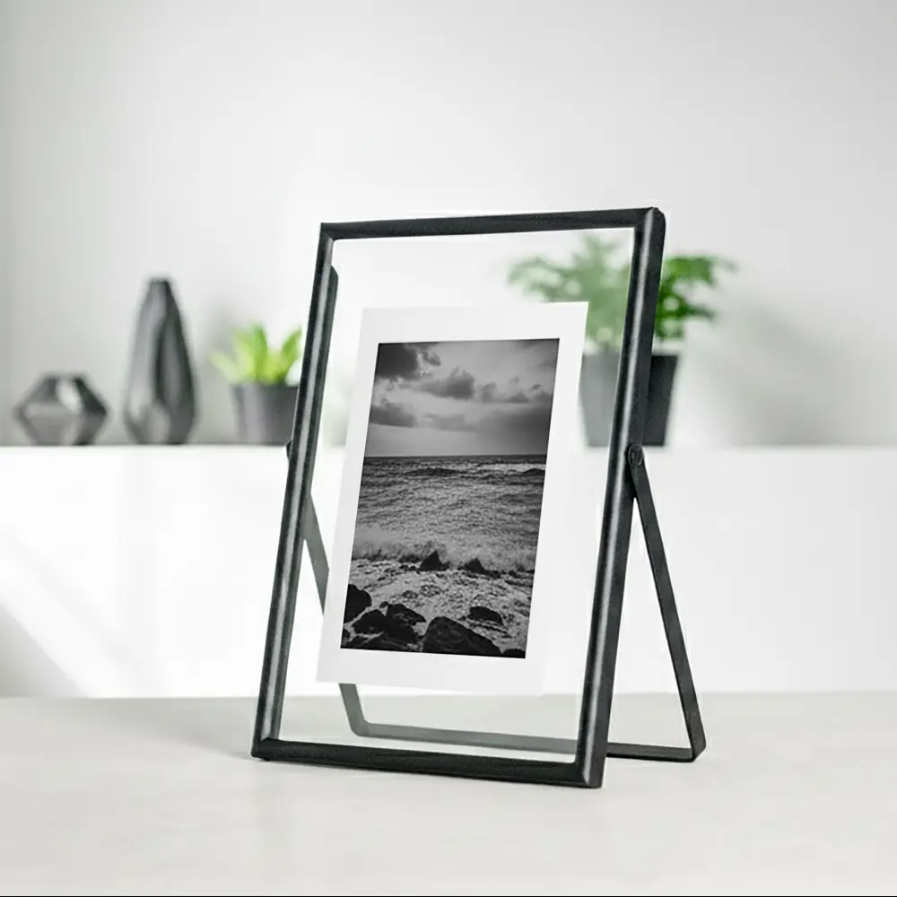 Рамка без паспарту Мирам 13x18 см цвет черный STLM-2164094 - Вид №2