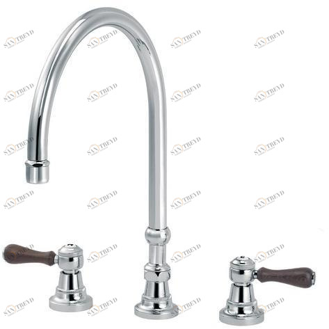 rvb Смеситель для кухни на 3 отверстия 1935 wood 1936.11.29-cc