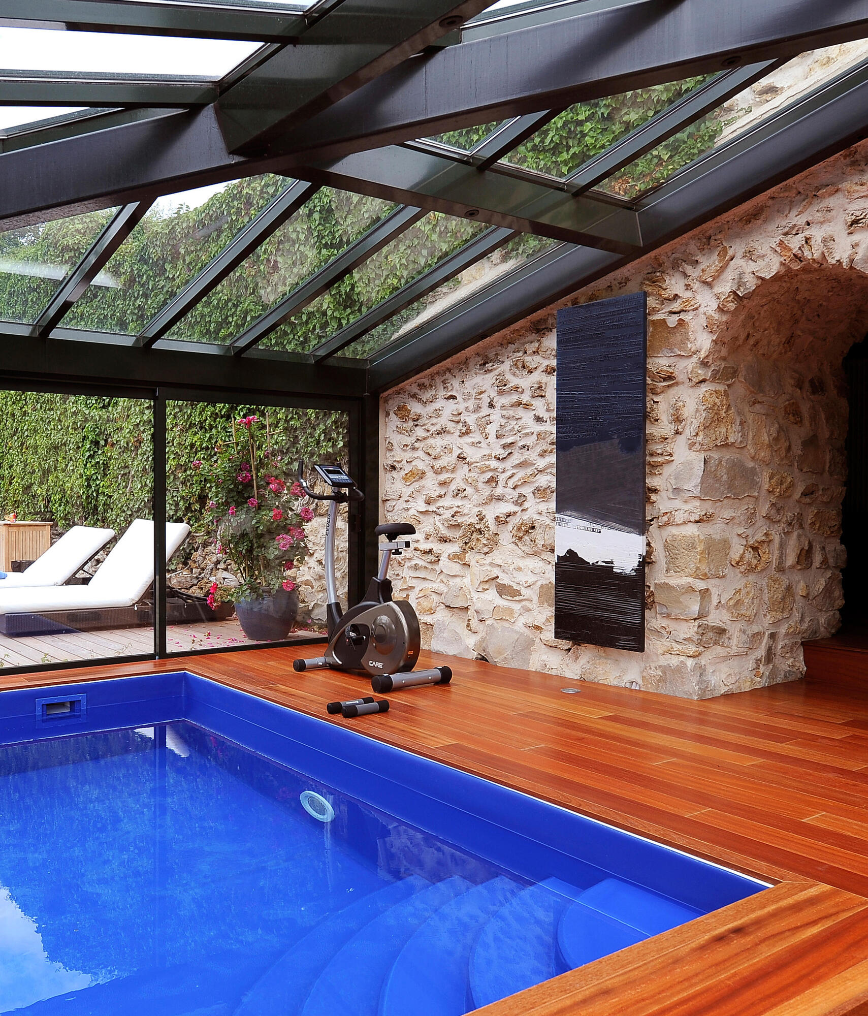 Водяной радиатор 220 x 60 cm Blue cargo Cinier  1178 Вт sun-id-1217970 - Вид №1