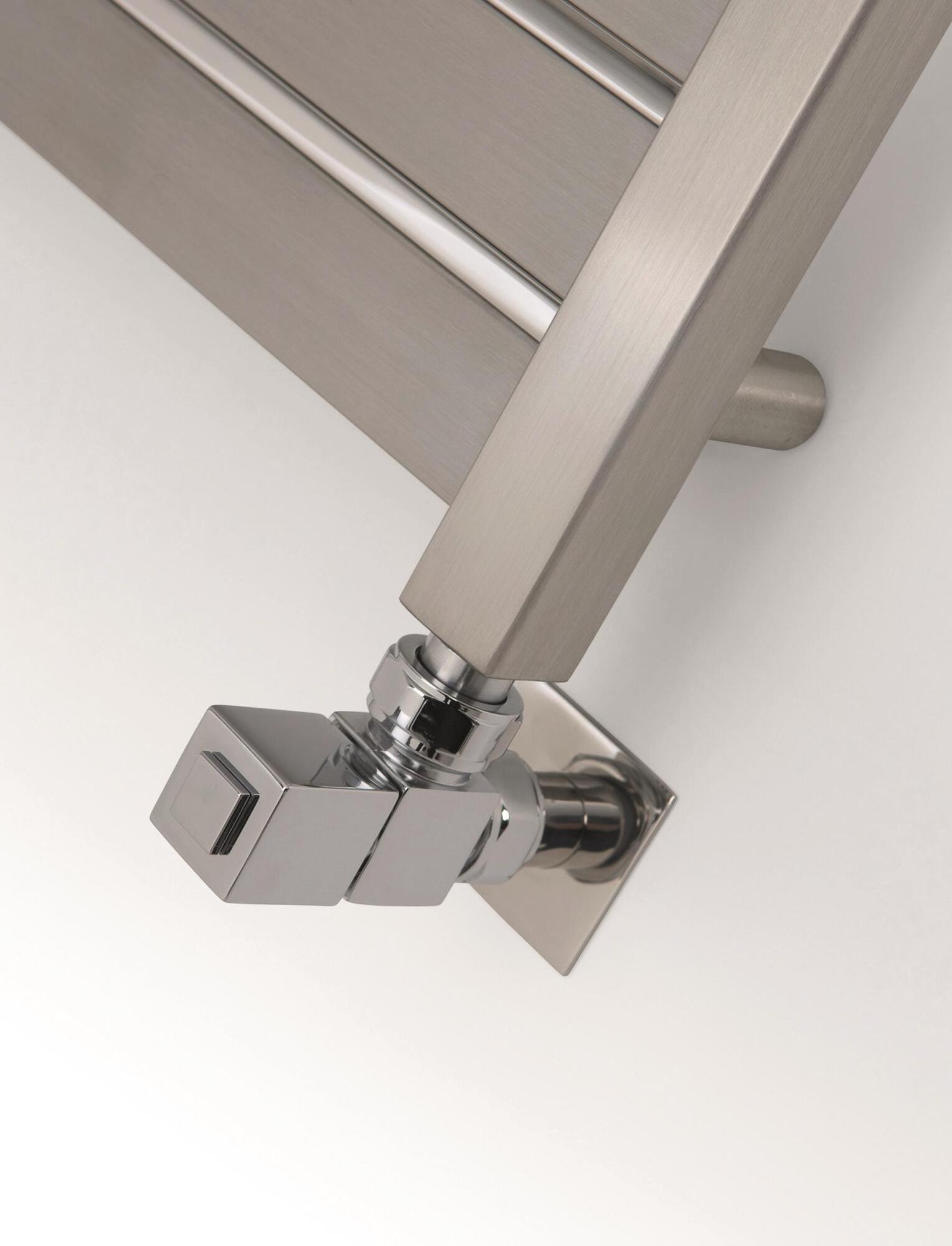 Полотенцесушитель Hammam JUPITER Stainless steel  комбинированный; электрический или водяной Сталь  - Вид №15