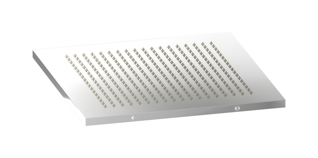 Полувстраиваемая душевая лейка с дождевой струей WE ARE IB av320cc Chrome Aqua