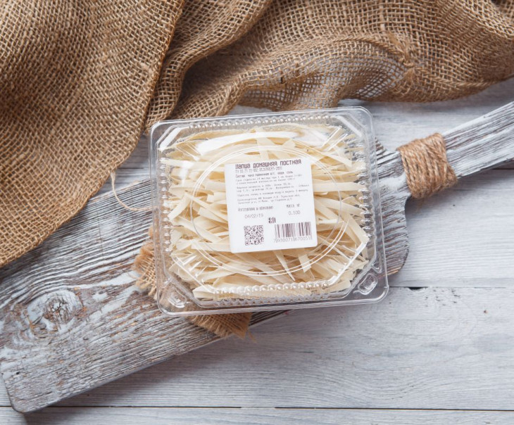 2742 Лапша "Домашняя", постная Вкусляндия  - Вид №1