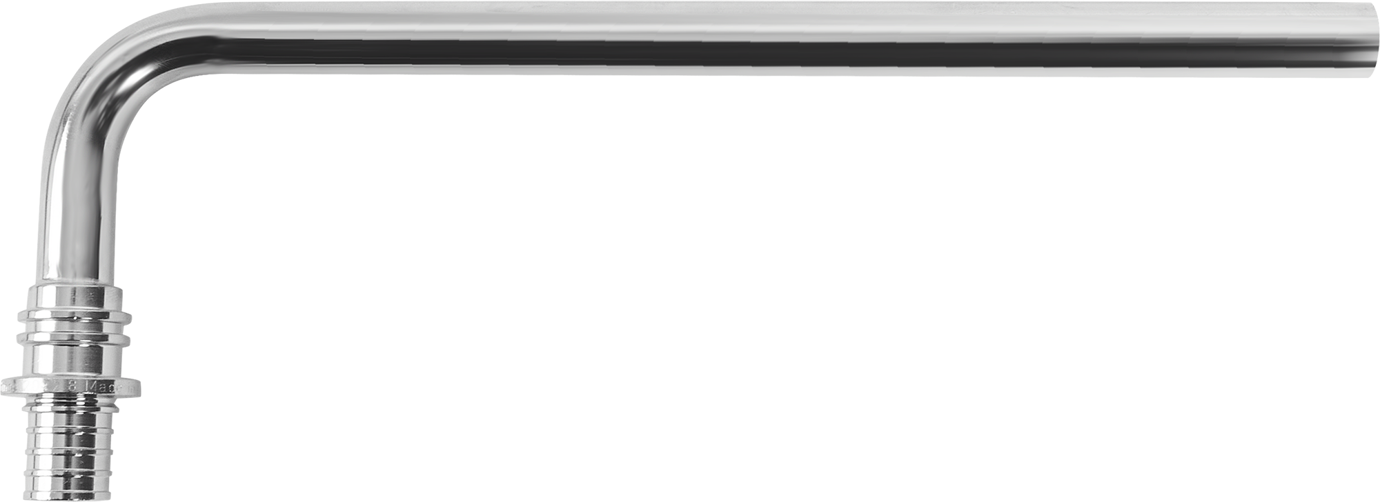 Г-образная трубка для радиатора Stout 20x250 мм латунь 82197841 Santreyd STLM-0021730 - Вид №4