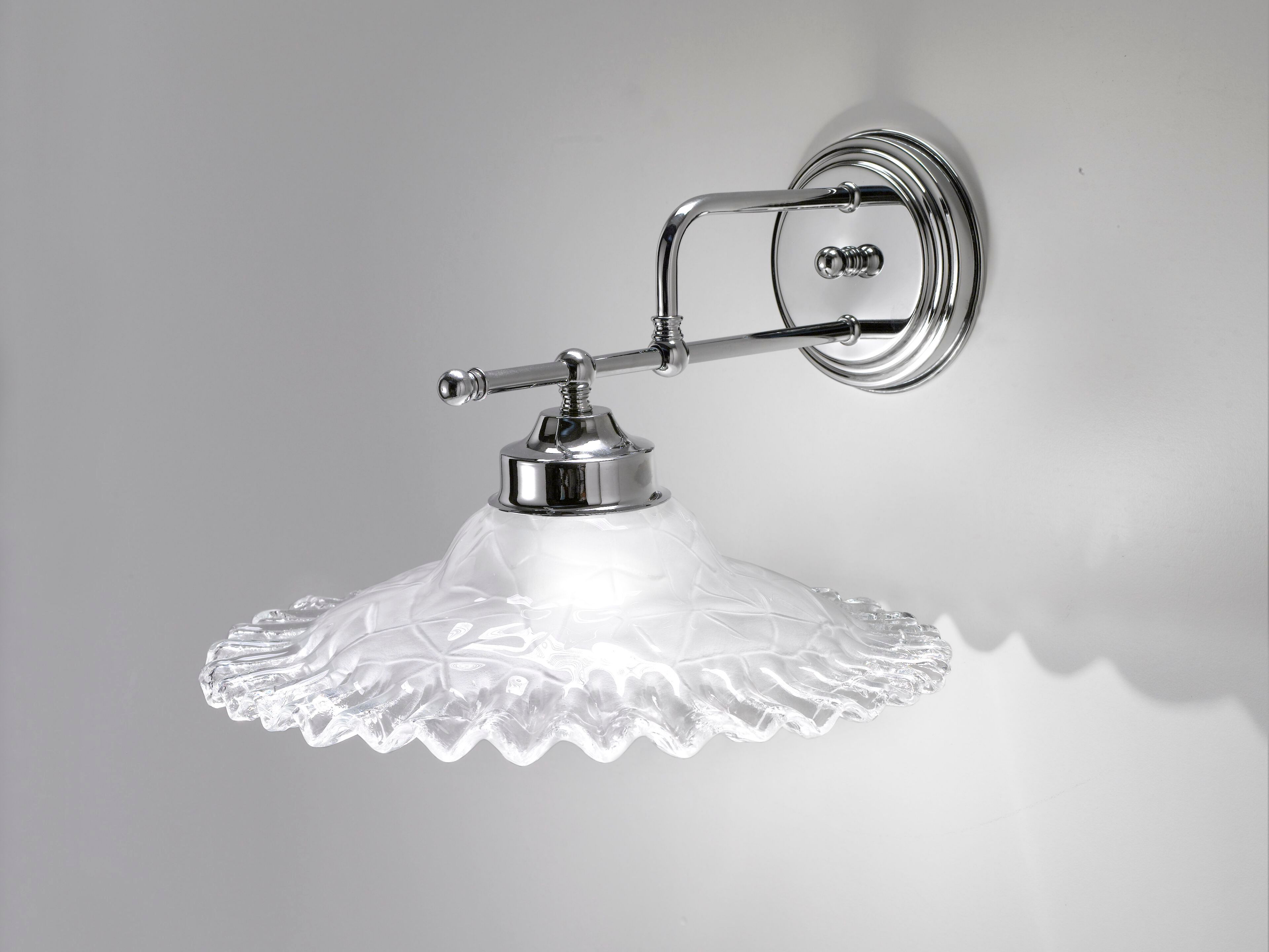 Светодиодный настенный светильник из латуни с фиксированным кронштейном Cremasco Illuminazione Венецианская традиция ARCH-00112988