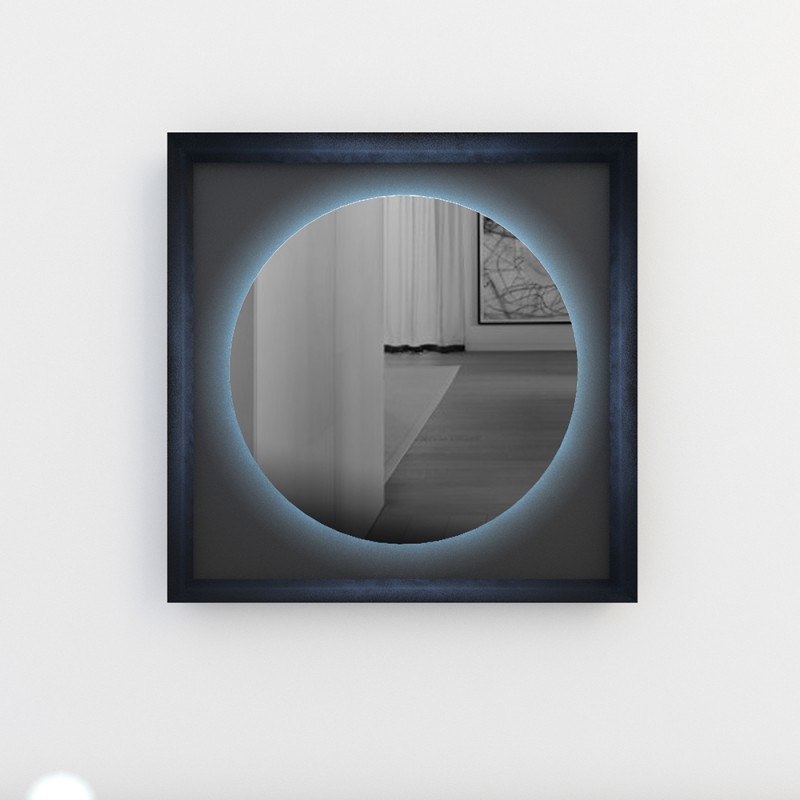 P464X220 Зеркало планеты Adriani e Rossi глянцевый черный  - Вид №4