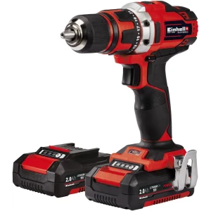 Дрель-шуруповерт аккумуляторная Einhell TE-CD 18/40 Li, 18 В Li-ion 2x2 Ач