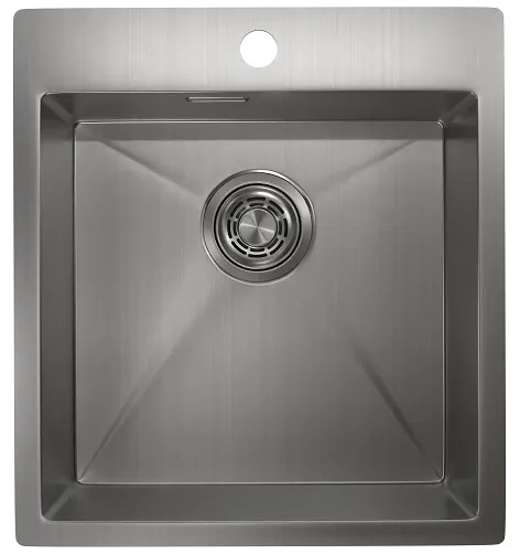 4600, СТАЛЬ САТИН, стальная кухонная мойка