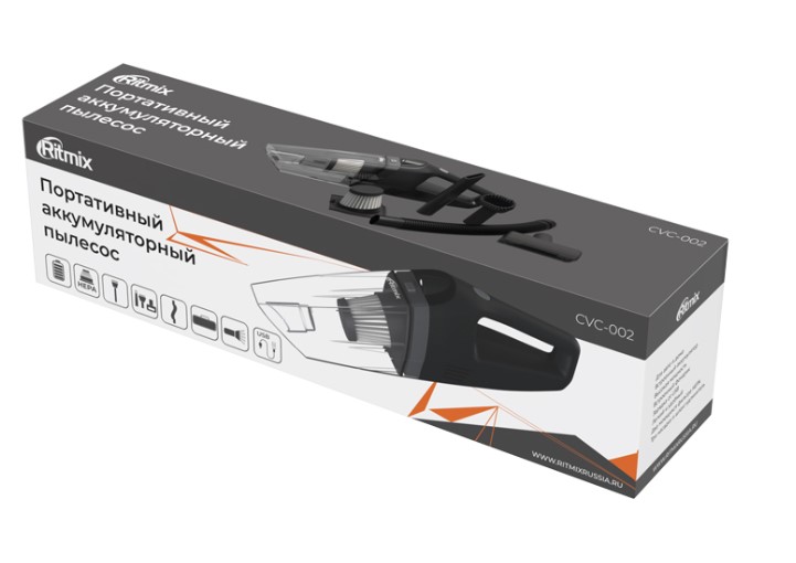 9200996 Пылесос   ручной Ritmix CVC-002  черный STDN-0045582 - Вид №4